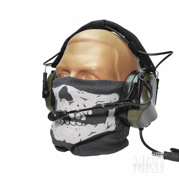 Активные военные наушники гарнитура Earmor M32 Olive оригінал