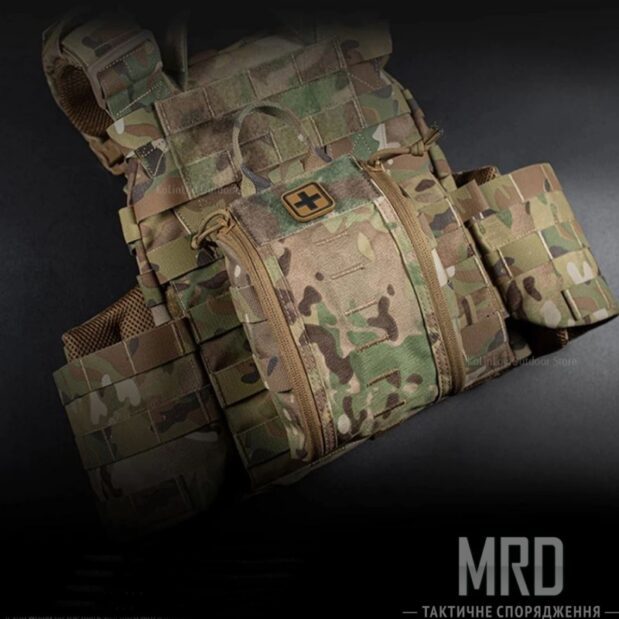 аптечка индивидуальная Quick Response First Aid Pack A Multicam обзор 2