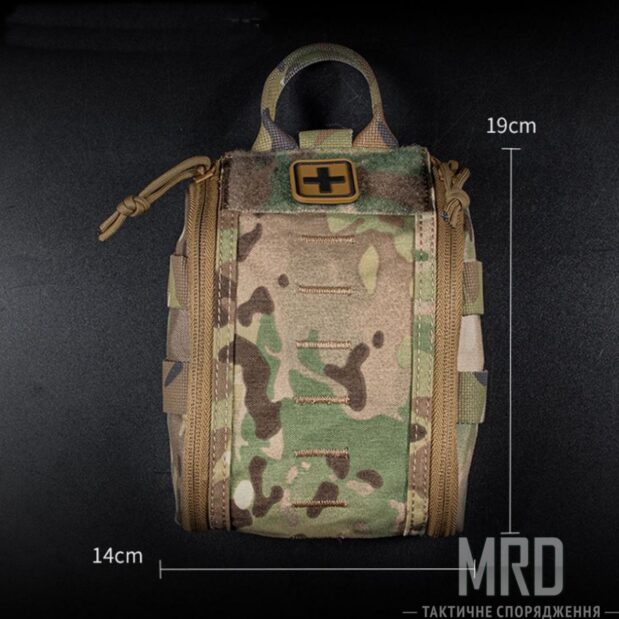 аптечка индивидуальная Quick Response First Aid Pack A Multicam обзор 3