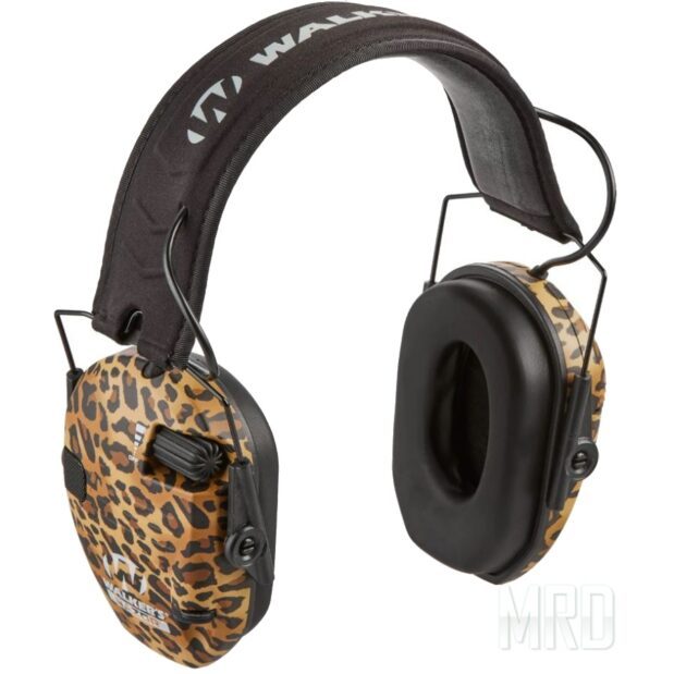 Активные наушники для стрельбы Walkers Razor Slim Leopard