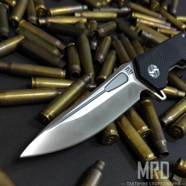 Нож Artisan Cutlery Zumwalt SW Flat Black огляд