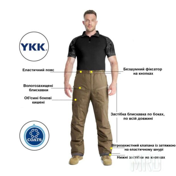 Штаны зимние ECWCS Level 7 Multicam