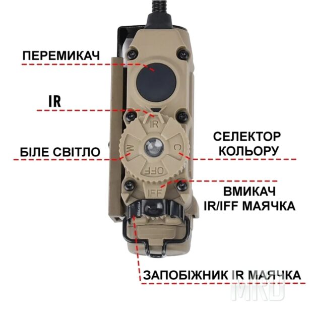 Фонарик на шлем Sidewinder Stalk инструкция