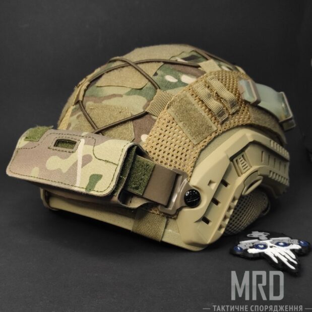 Подсумок противовес с грузом на шлем. Multicam
