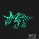Морал патч IR Triceratops (светонакопительная): Фото №2
