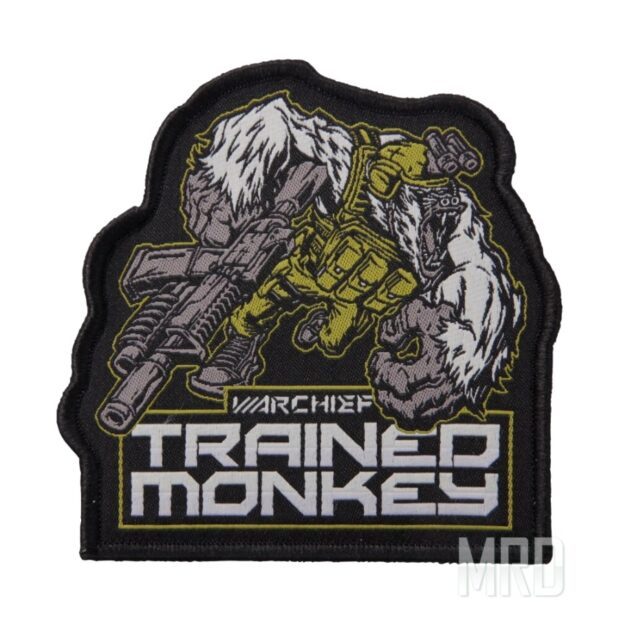Нашивка Trained Monkey Military