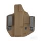 Кобура для пистолета Glock 19 / 23 / 45 HIT FACTOR. Coyote Brown. ATA Gear: Фото №4