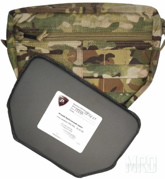Сумка напашник Hanging Bag NIJ 3a Multicam. Exellent Elite Spanker