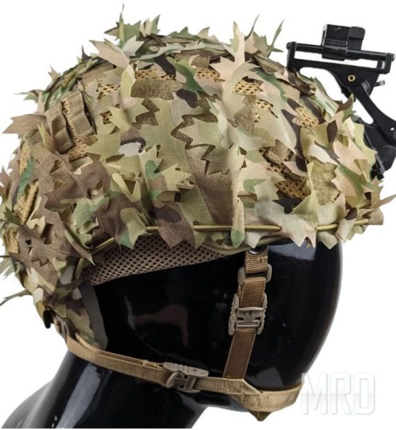 Кавер на шлем листья клена UltraLight. MultiCam