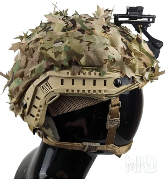 Кавер на шлем листья клена UltraLight. MultiCam