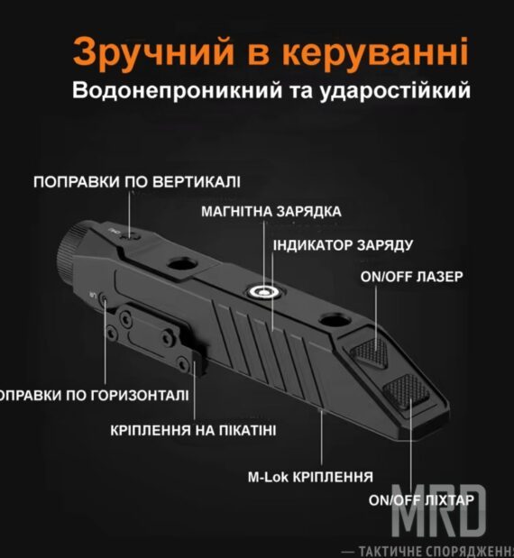 Инфракрасный лазерный прицел DreadHorn HC-1133 IR Laser