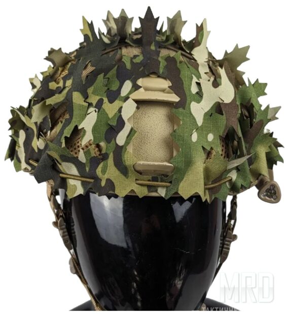 Кавер на шлем листья клена UltraLight. MultiCam Tropic