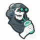 Морал патч Skeleton Smoothie