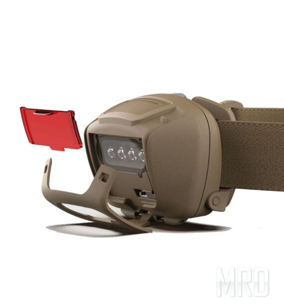 Фонарь налобный Princeton Tec Quad Tactical Sand