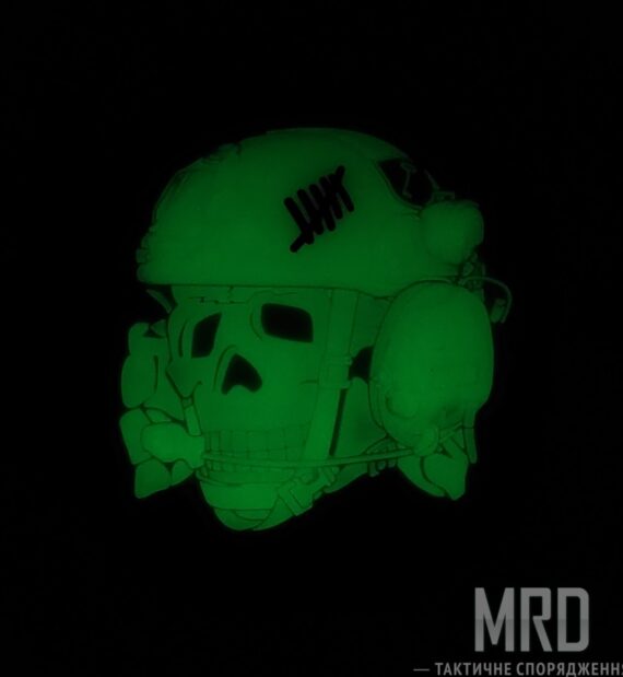 Нашивка SKULL OPERATOR Lum. 3D R3ICH
