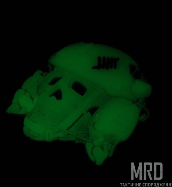 Нашивка SKULL OPERATOR Lum. 3D R3ICH