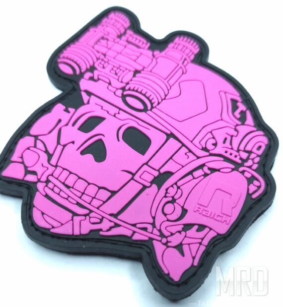 Нашивка SKULL OPERATOR Gen 1 Pink. R3ICH