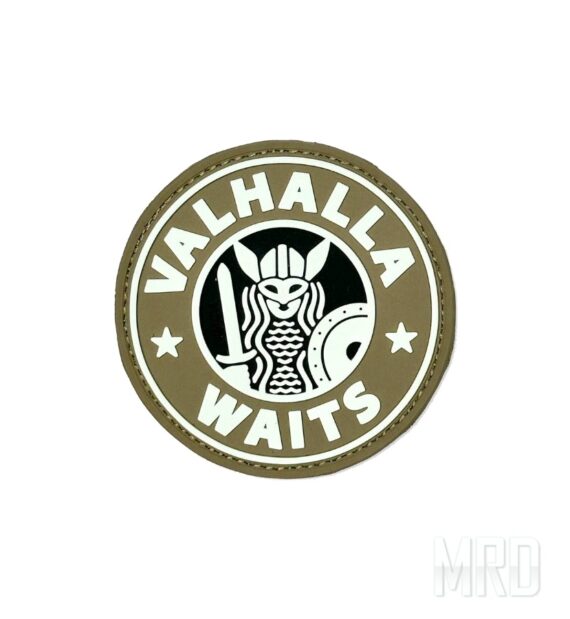 Нашивка Valhalla waits tan купить