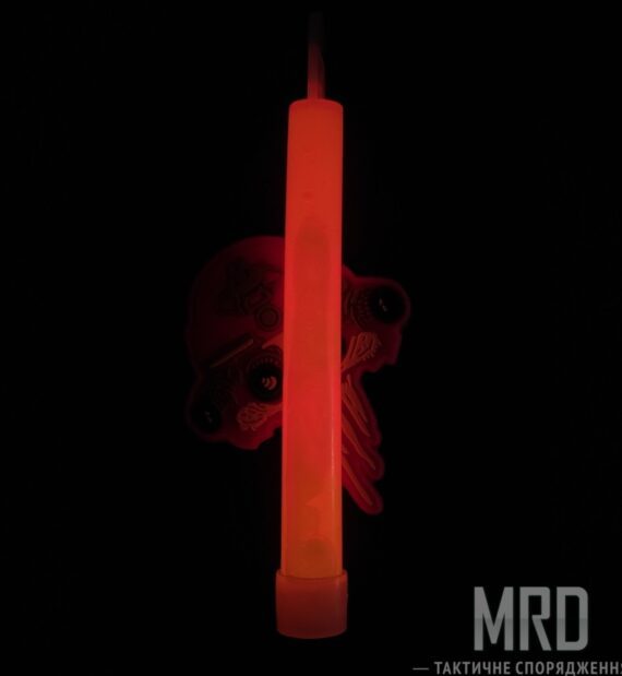 Химический фонарик Lightstick темно-оранжевый