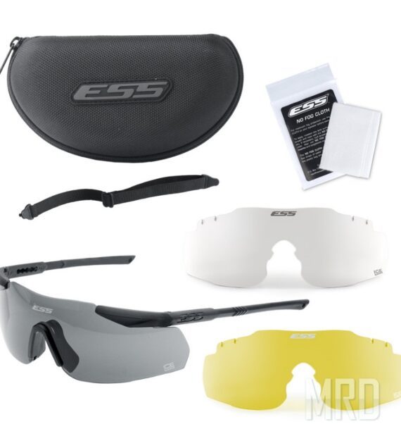 Очки защитные ESS ICE 3X Kit. Три стекла