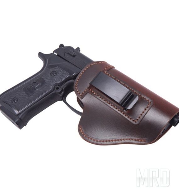 Кобура внутрибрючная IWB leather Brown для Glock / Форт