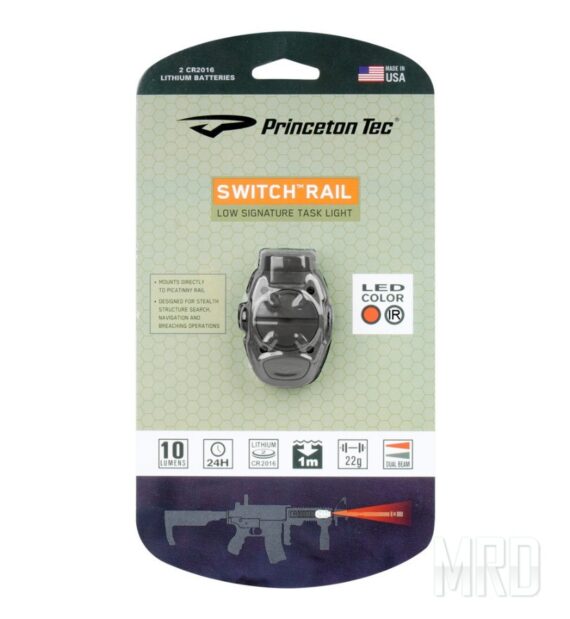 Фонарь Princeton Tec Switch Rail Красный-IR
