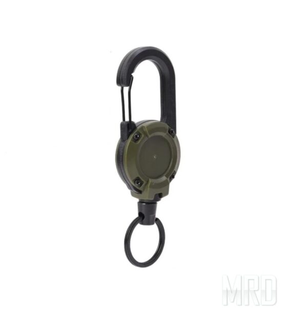 Карабин ретрактор с тросом Olive