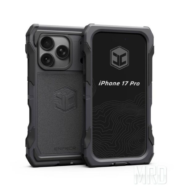 Чехол противоударный Juggernaut IPHONE 17 PRO ENFRCR Phone Case Black