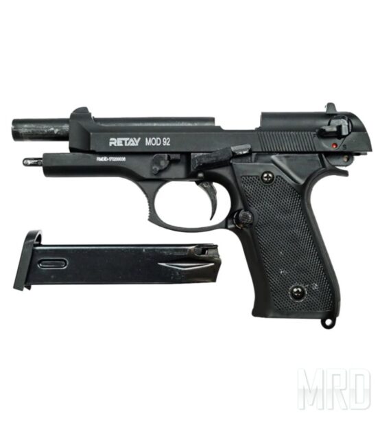 Пистолет стартовый Retay Beretta Mod.92 cal.9 PAK